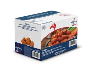 Pilgrims Breaded Boneless Wing Zings 10l | Corrugated Box