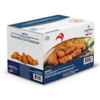Pilgrims Breaded BI Wing Zings 10lb | Corrugated Box