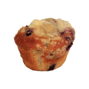 Blueberry Cobbler Muffins, Stuffed with Cheesecake Filling | Raw Item