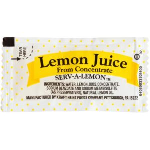 LEMON JUICE PKT 200-4GM PPI | Packaged