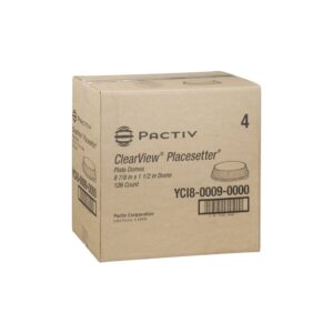 LID DOME 9″ PLATE 8-63ct PCTV | Corrugated Box