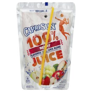 Berry Juice Pouch | Packaged