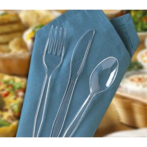 Clear Heavy Weight Cutlery Combo | Styled