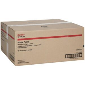 Clear Plastic Forks | Corrugated Box