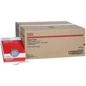 Clear Plastic Forks | Styled