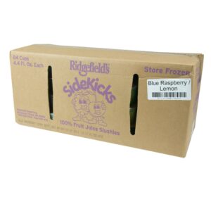 Blue Raspberry & Lemon Slushie Cup | Corrugated Box