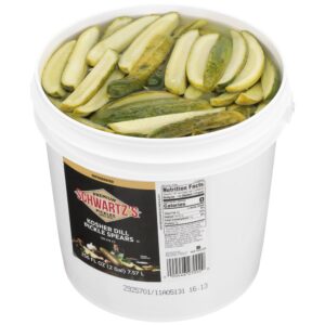 PICKLE SPEAR 160CT +/-15 2GAL SCHWR | Packaged