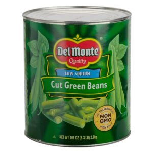 DEL MONTE BEAN GREEN CUT LW SOD 101Z | Packaged