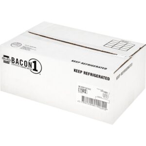 BACON CKD 18-22 HALF SLICES ~ 527CT | Corrugated Box