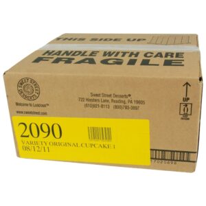 Sweet Street Mini-Variety Cupcake Pack | Corrugated Box