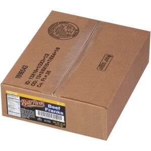 All Beef Franks | Corrugated Box