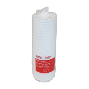 White Foam Bowls | Packaged