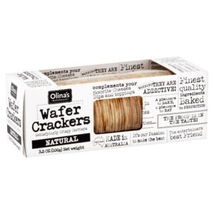 Natural Wafer Crackers | Packaged