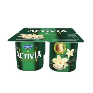 YOGURT VANILLA ACTIVIA 24-4Z DANN | Packaged