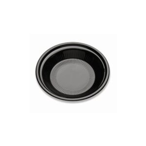 4-125 10.25″ PLAS DP PASTA PLATE BLK | Raw Item
