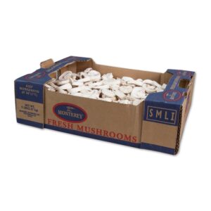 1/4 Inch Sliced Mushrooms | Packaged