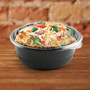 BOWL PLAS 48Z INCREDI BLK 150CT ANCHP | Styled