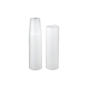 CONT W/LID 32Z CLR 240CT DELITAINER | Packaged