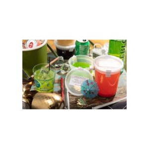 CONT W/LID 32Z CLR 240CT DELITAINER | Styled