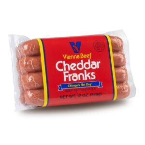 Cheddar Beef Franks | Packaged
