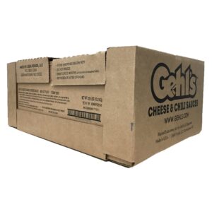 White Queso 2.0 Valve | Corrugated Box