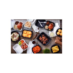 9 x 9 3-Cmpt White TFPP H/L Contai | Styled