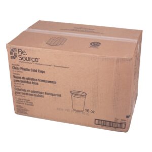 16 oz. Clear Plastic Cups | Corrugated Box
