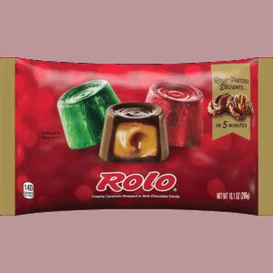 Creamy Caramel Rolos | Packaged
