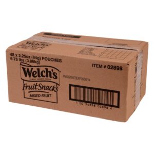 SNACK FRT ASST 48-2.25Z WLCH | Corrugated Box