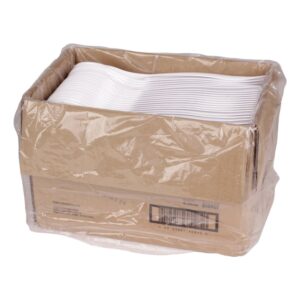 100-PLAS SERVING SPOONS HVY WHT BULK | Packaged