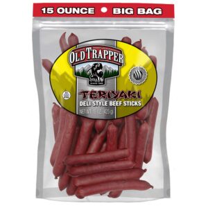 Teriyaki Flavored Beef Snack Sticks | Packaged