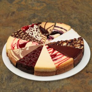 14 Slice Variety Cheesecake | Styled