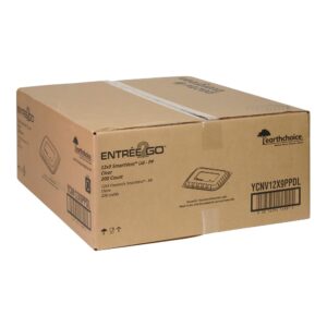 LID DOME 12X9 RECT CLR VNT 200CT | Corrugated Box