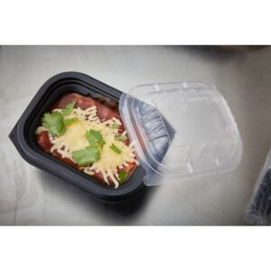 LID DOME 6X4 RECT CLR VNT 600CT | Styled