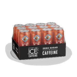 Strawberry Citrus Sparkling Caffeinated Water | Corrugated Box