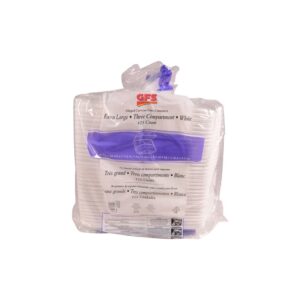 3-Compartment Containers | Packaged