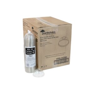 LID SUNDAE 12Z DOME NO HOLE 12-75CT | Styled