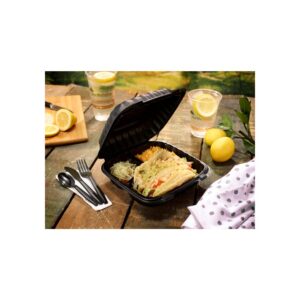 3 Compartment Hinged Container | Styled