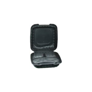 3 Compartment Hinged Container | Raw Item