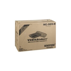 CONT PLAS 58Z REC BLK CMBO 6-225CT | Corrugated Box