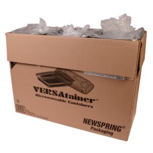 CONT PLAS 58Z REC BLK CMBO 6-225CT | Packaged