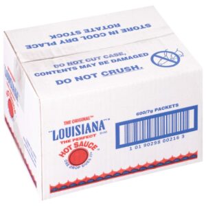 SAUCE HOT LOUISIANA 600-7GM PKTS | Corrugated Box