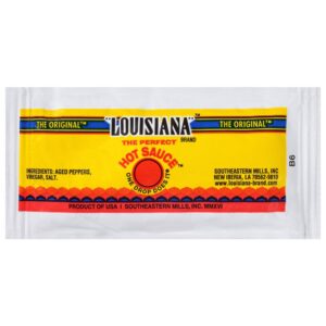 SAUCE HOT LOUISIANA 600-7GM PKTS | Packaged