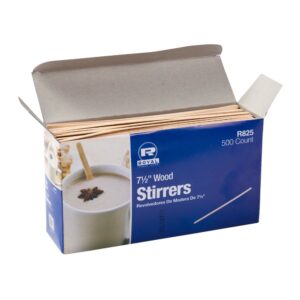 10-500 ct Stirrer Wood 7.5″ R825 | Styled