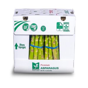 Fresh Jumbo Asparagus | Corrugated Box