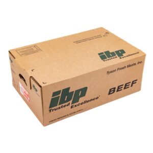 BEEF CHUCK ROLL NECK OFF SEL | Corrugated Box