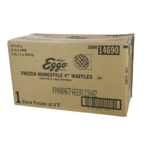 Homestyle Waffles | Corrugated Box
