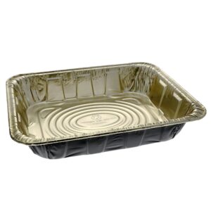1/2 Size Black & Gold Foil Pan | Raw Item