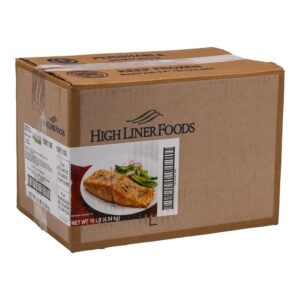 Salmon Fillets, Atlantic, Skinless, 6 oz. | Corrugated Box