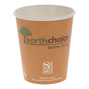 8oz Hot Paper Cups | Raw Item